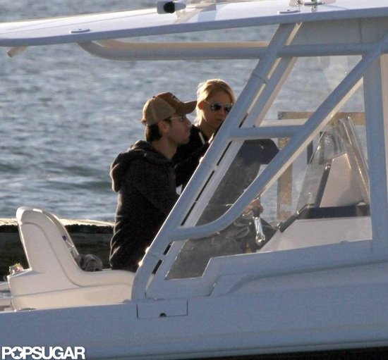 Enrique Iglesias and Anna Kournikova took a boat out around Miami.
Enrique Iglesias and Anna Kournikova took a boat out around Miami.