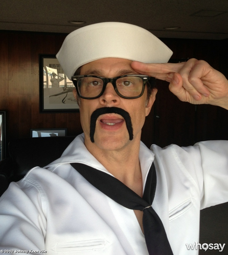 Dressed in a sailor suit, Johnny Knoxville saluted his fans.
Source: Johnny Knoxville on WhoSay
Dressed in a sailor suit, Johnny Knoxville saluted his fans.
Source: Johnny Knoxville on WhoSay