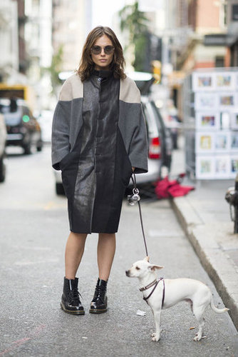 A patchwork leather coat is a statement piece, the kind that can make a whole outfit on its own — here's the proof.
Source: Adam Katz Sinding
A patchwork leather coat is a statement piece, the kind that can make a whole outfit on its own — here's the proof.
Source: Adam Katz Sinding