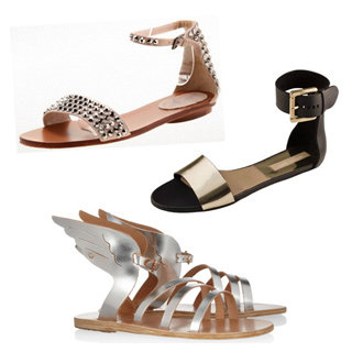 Accessories: Fancy Party Flats, Special Occasion Sandals