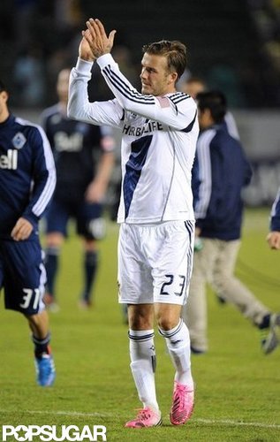 David Beckham Kicks Off the MLS Playoffs With a Win David Beckham Kicks Off the MLS Playoffs With a Win