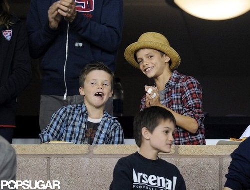 Victoria Beckham Wears Flats For a Family Outing Ahead of David's Loss Victoria Beckham Wears Flats For a Family Outing Ahead of David's Loss