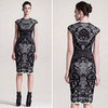 Alexander McQueen Cocktail Dress Fall 2012