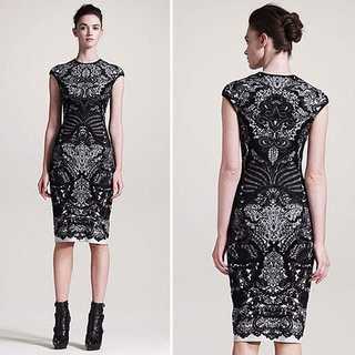 Alexander McQueen Cocktail Dress Fall 2012