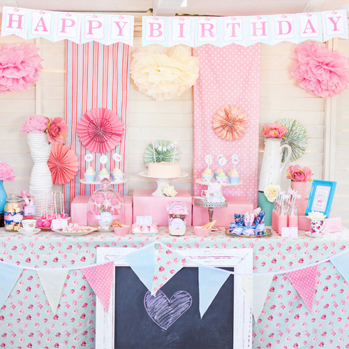 Shabby Chic Princess Birthday Party