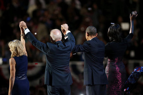 President Obama Wins! See Pictures of His Celebratory Event in Chicago President Obama Wins! See Pictures of His Celebratory Event in Chicago