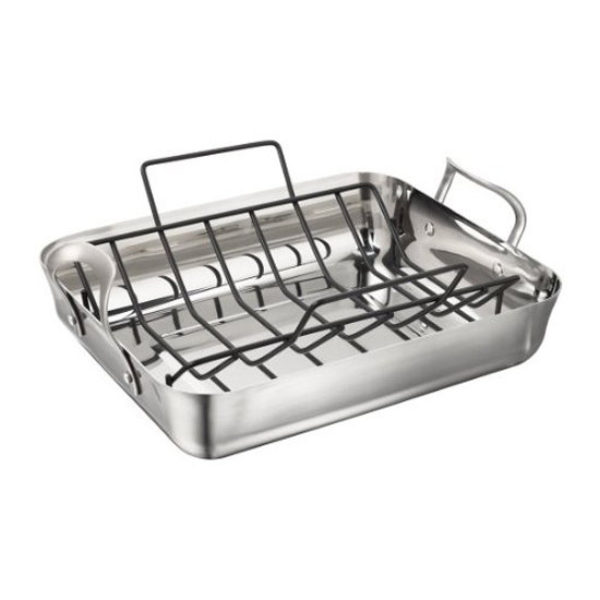 Roasting Pan With V-Rack Roasting Pan With V-Rack
