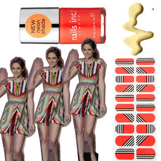 Nail Polish Like Kristen Stewart's Peter Pilotto Dress