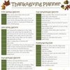 Free Thanksgiving Planner and Organizer