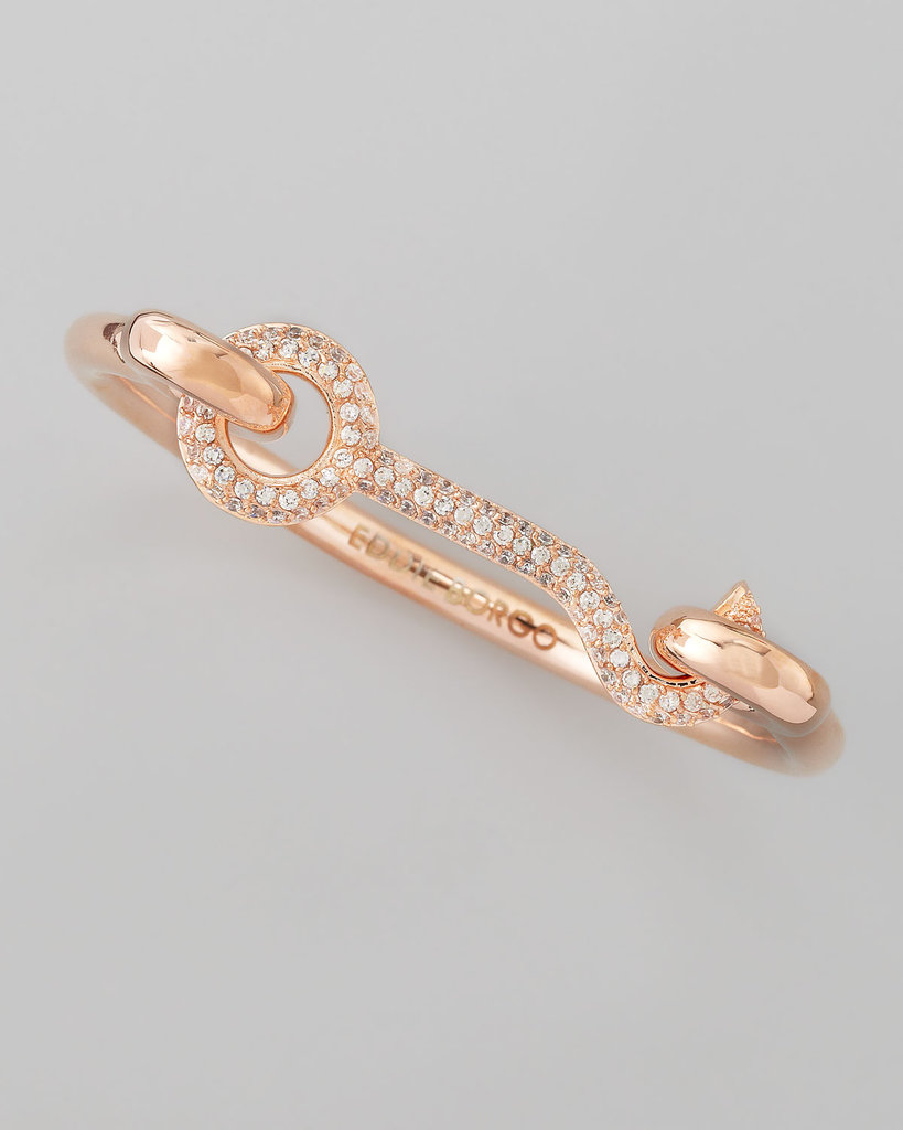 Eddie Borgo is one of the most talented American jewelry designers right now, and I'm loving the unexpected elegance of this Pave Door Latch Cuff ($450)
— Noria Morales, style director
Eddie Borgo is one of the most talented American jewelry designers right now, and I'm loving the unexpected elegance of this Pave Door Latch Cuff ($450)
— Noria Morales, style director
