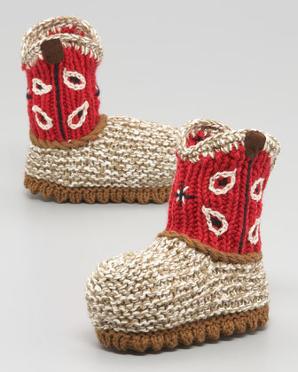 Art Walk Crocheted Cowboy Boots Art Walk Crocheted Cowboy Boots