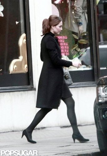 Kate Middleton shopped solo at Harvey Nichols.
Kate Middleton shopped solo at Harvey Nichols.