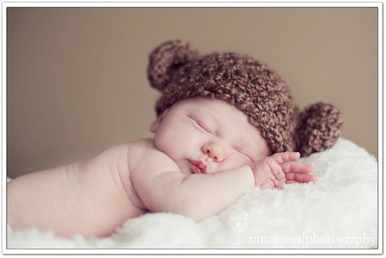Just Born Bear Hat