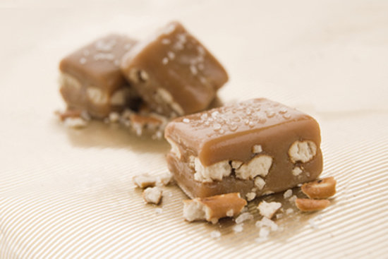 Beer-and-Pretzel Caramels