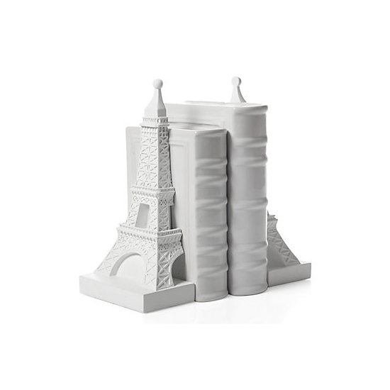 Help your pal organize her favorite reads in style with Z Gallerie Eiffel Tower Bookends ($30 for two).
Help your pal organize her favorite reads in style with Z Gallerie Eiffel Tower Bookends ($30 for two).