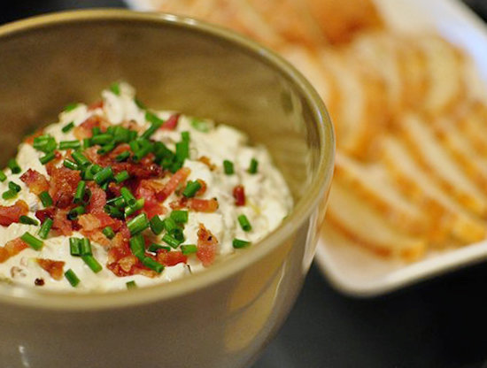 Caramelized Leek and Bacon Dip