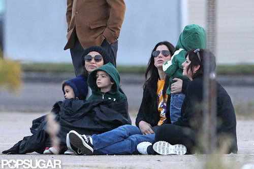 Sandra Bullock Shares a Playdate With Camila Alves and Their Kids Sandra Bullock Shares a Playdate With Camila Alves and Their Kids