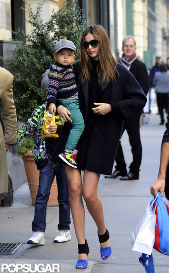 Miranda Kerr Sees the City Sights With Flynn Bloom Miranda Kerr Sees the City Sights With Flynn Bloom