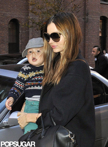 Miranda Kerr Sees the City Sights With Flynn Bloom Miranda Kerr Sees the City Sights With Flynn Bloom