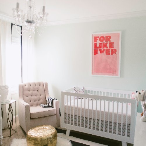 Mint-Green Baby Nursery