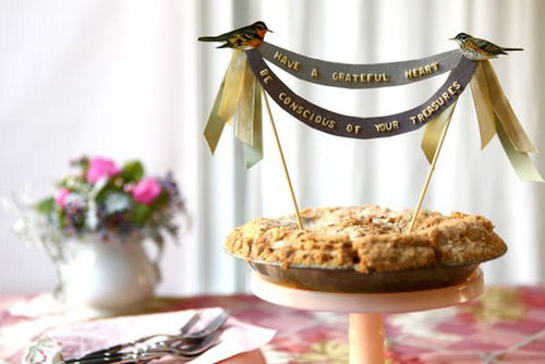 Alphabet Pie-Topper Alphabet Pie-Topper