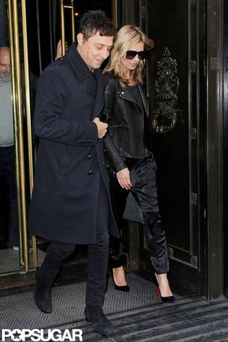Kate Moss Toasts to Her Book Launch in Leopard and Gold Kate Moss Toasts to Her Book Launch in Leopard and Gold
