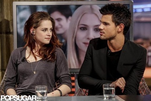 Kristen Stewart Goofs Off With Rob and Taylor in Madrid Kristen Stewart Goofs Off With Rob and Taylor in Madrid