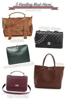 Lauren Conrad's Bag Must-Haves For Fall 2012