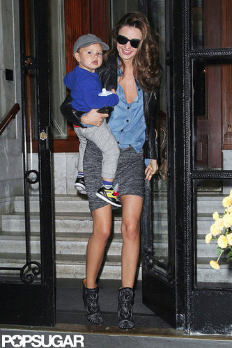 Miranda Kerr Has a Smiley Date Night With Flynn Bloom Miranda Kerr Has a Smiley Date Night With Flynn Bloom