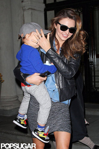 Miranda Kerr Has a Smiley Date Night With Flynn Bloom Miranda Kerr Has a Smiley Date Night With Flynn Bloom