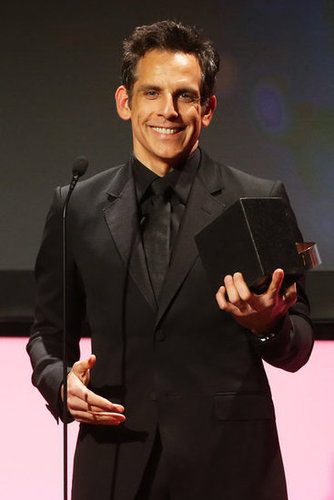 Ben Stiller Accepts a Major Award With Jen, Justin, and Friends Ben Stiller Accepts a Major Award With Jen, Justin, and Friends