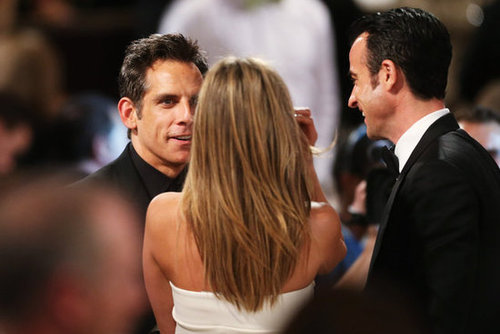 Ben Stiller Accepts a Major Award With Jen, Justin, and Friends Ben Stiller Accepts a Major Award With Jen, Justin, and Friends