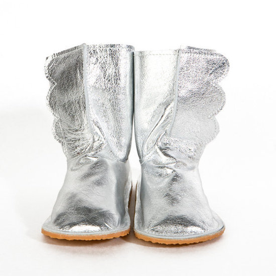 Chickpea Kid Silver Wing Boots