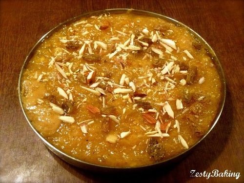 Pumpkin & Almond Halwa