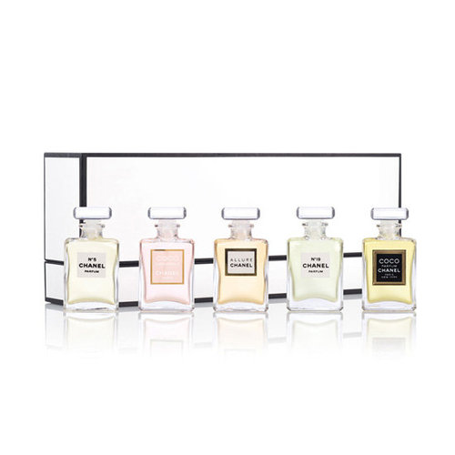 Who wouldn't want to unwrap a box of Chanel? With Chanel's Fragrance Wardrobe ($170), she'll get a lovely selection of the fashion house's signature scents.
Who wouldn't want to unwrap a box of Chanel? With Chanel's Fragrance Wardrobe ($170), she'll get a lovely selection of the fashion house's signature scents.