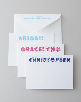 Personalized "Critter" Cards Personalized "Critter" Cards