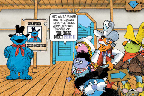 The Great Cookie Thief . . . A Sesame Street App Starring Cookie Monster The Great Cookie Thief . . . A Sesame Street App Starring Cookie Monster