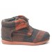 Orange Plaid Tiny TOMS Botas