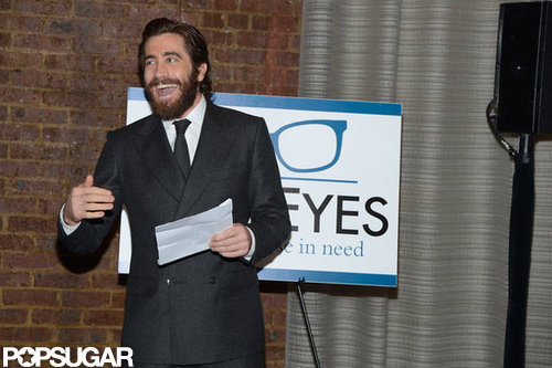 Jake Gyllenhaal Is the Man of the Evening at a Charitable Dinner Jake Gyllenhaal Is the Man of the Evening at a Charitable Dinner