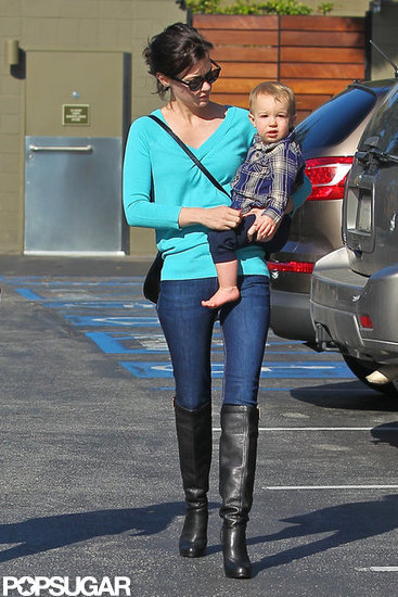 January Jones and Xander Jones were out and about in LA.
January Jones and Xander Jones were out and about in LA.