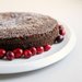 Cranberry-Swirled Gingerbread Cake