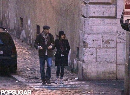 Mila and Ashton Sneak In a Romantic Rome Stroll Before He Heads Out Mila and Ashton Sneak In a Romantic Rome Stroll Before He Heads Out
