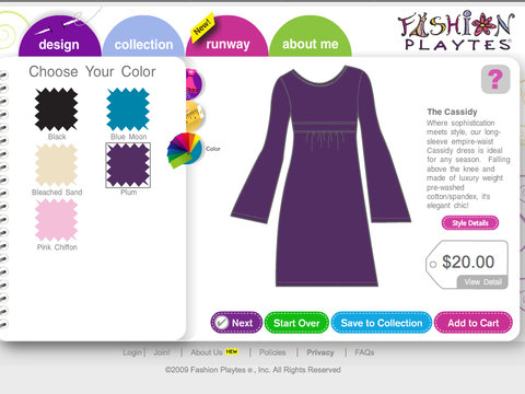 For 9-Year-Olds: Fashion Playtes Gift Card For 9-Year-Olds: Fashion Playtes Gift Card