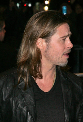 Brad Pitt attended the NYC screening of his latest film Killing Them Softly.
Brad Pitt attended the NYC screening of his latest film Killing Them Softly.