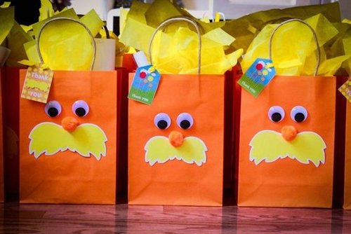 Lorax Favor Bags Lorax Favor Bags