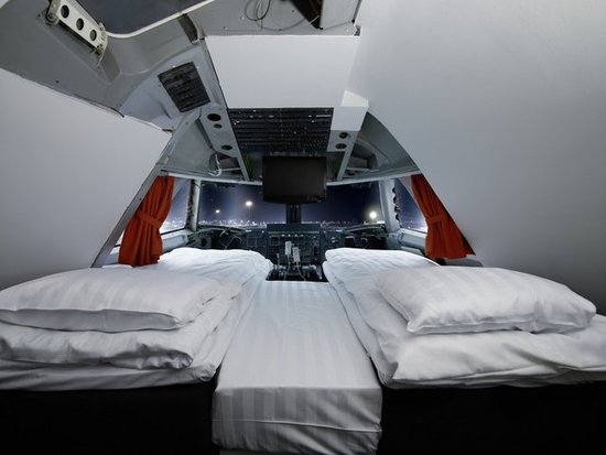 The Cockpit Suite at the Jumbo Stay Hotel — Stockholm The Cockpit Suite at the Jumbo Stay Hotel — Stockholm