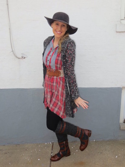 Plaid Shirtdress Plaid Shirtdress