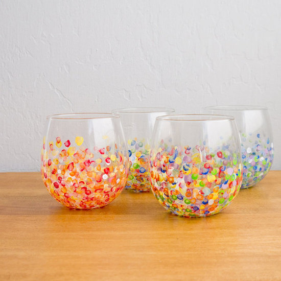 with tumblers glitter Smart Tumblers  DIY Cute  POPSUGAR Living