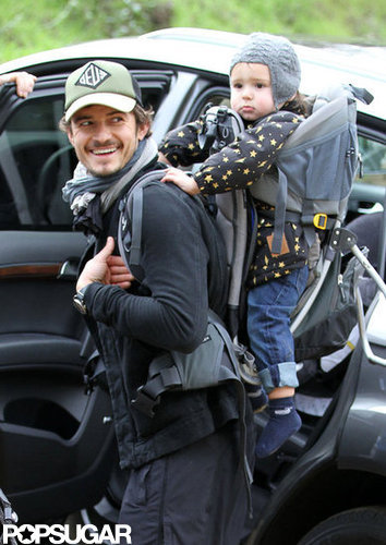 Orlando Bloom Takes Flynn For a Daddy-and-Me Hike Orlando Bloom Takes Flynn For a Daddy-and-Me Hike