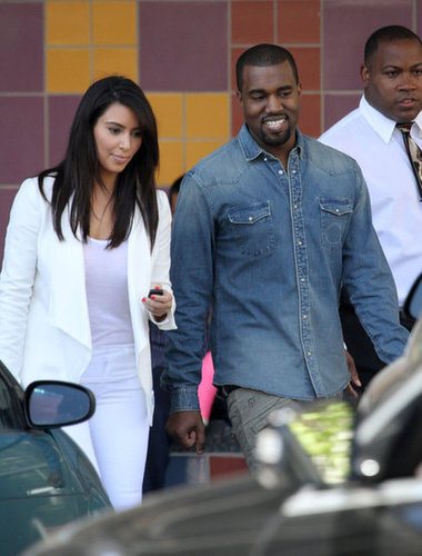 Kim Kardashian and Kanye West visited the LA Children's Hospital together in June 2012.
Kim Kardashian and Kanye West visited the LA Children's Hospital together in June 2012.